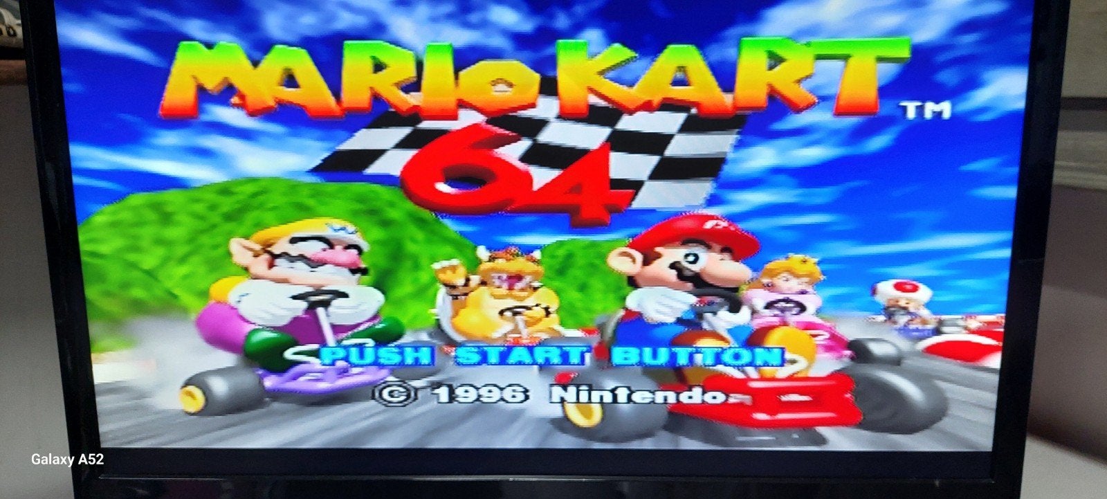 nintendo 64 met mario kart 64, Games en Spelcomputers, Ophalen of Verzenden, Gebruikt