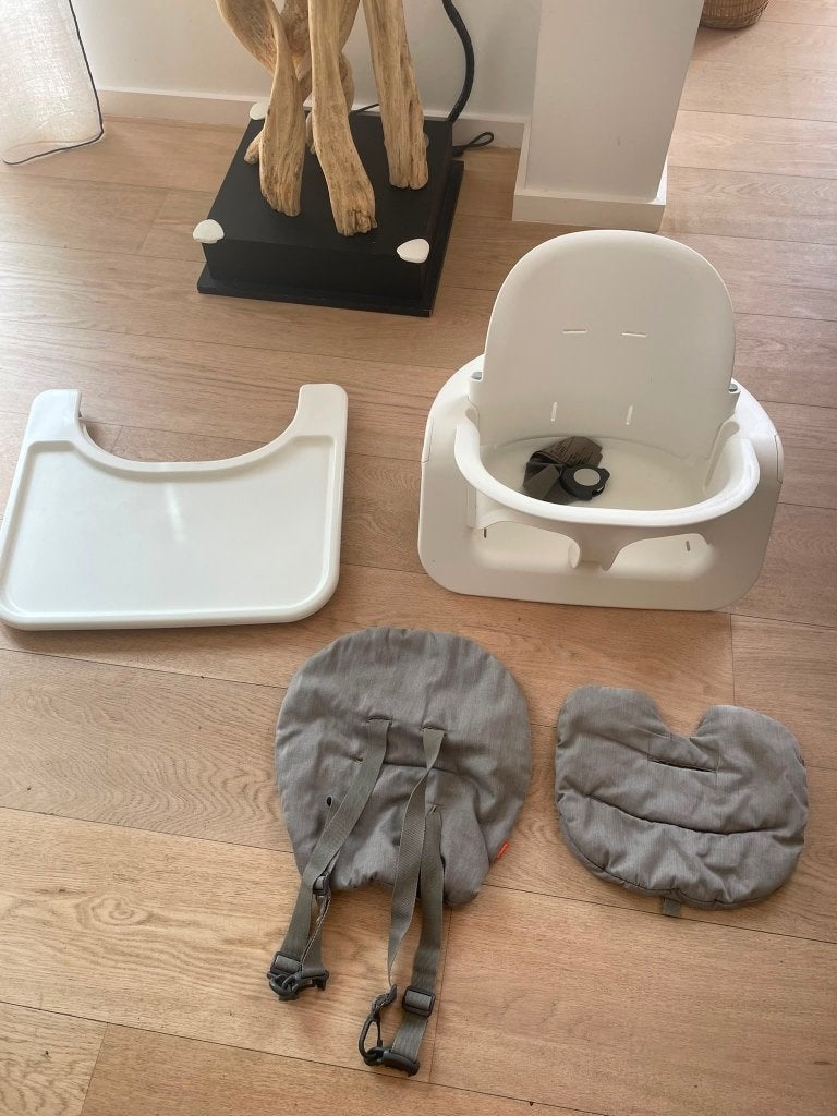 Stokke babyset + hoes + plank, Ophalen, Gebruikt, Overige typen, Afneembaar eetblad