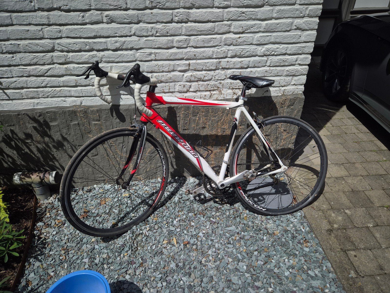 Koers fiets, Ophalen