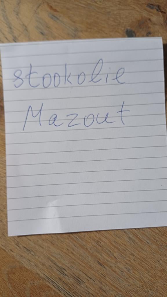 Mazout, Hobby en Vrije tijd, Kaarten | Zelf maken, Ophalen