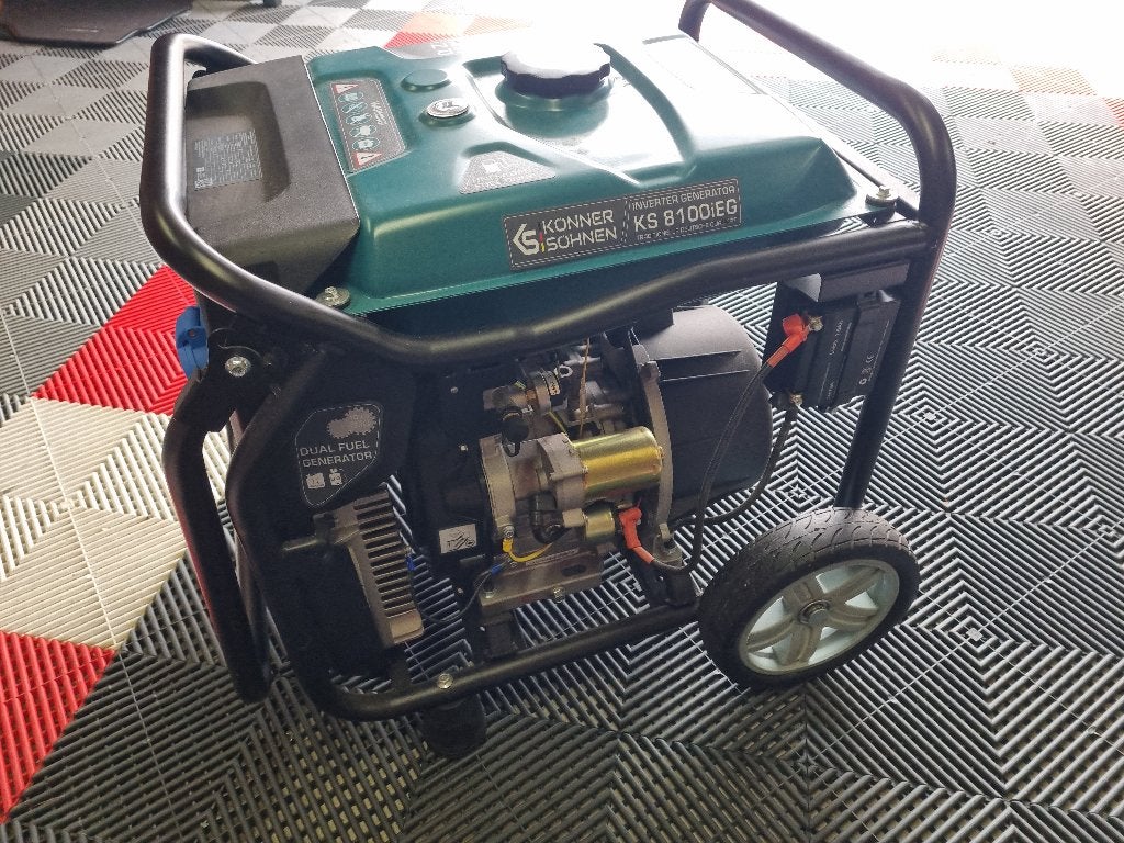 Groupe électrogène Konner & Sohnen 8KW inverter KS8100iEG, Bricolage & Construction, Générateurs, 5 à 10 kVA, Enlèvement ou Envoi