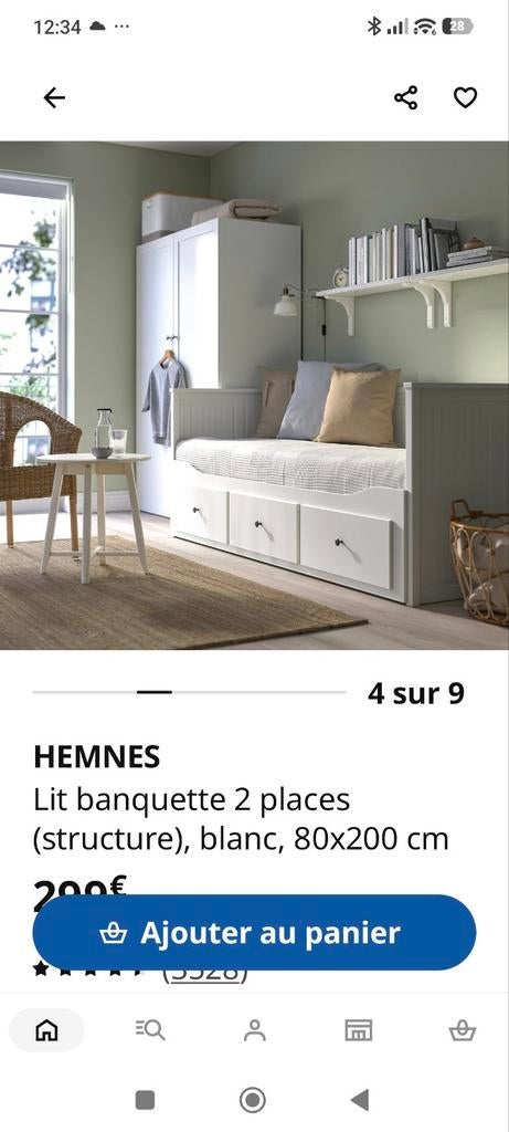 Lit simple ou double, Maison & Meubles, Chambre à coucher | Lits, Enlèvement