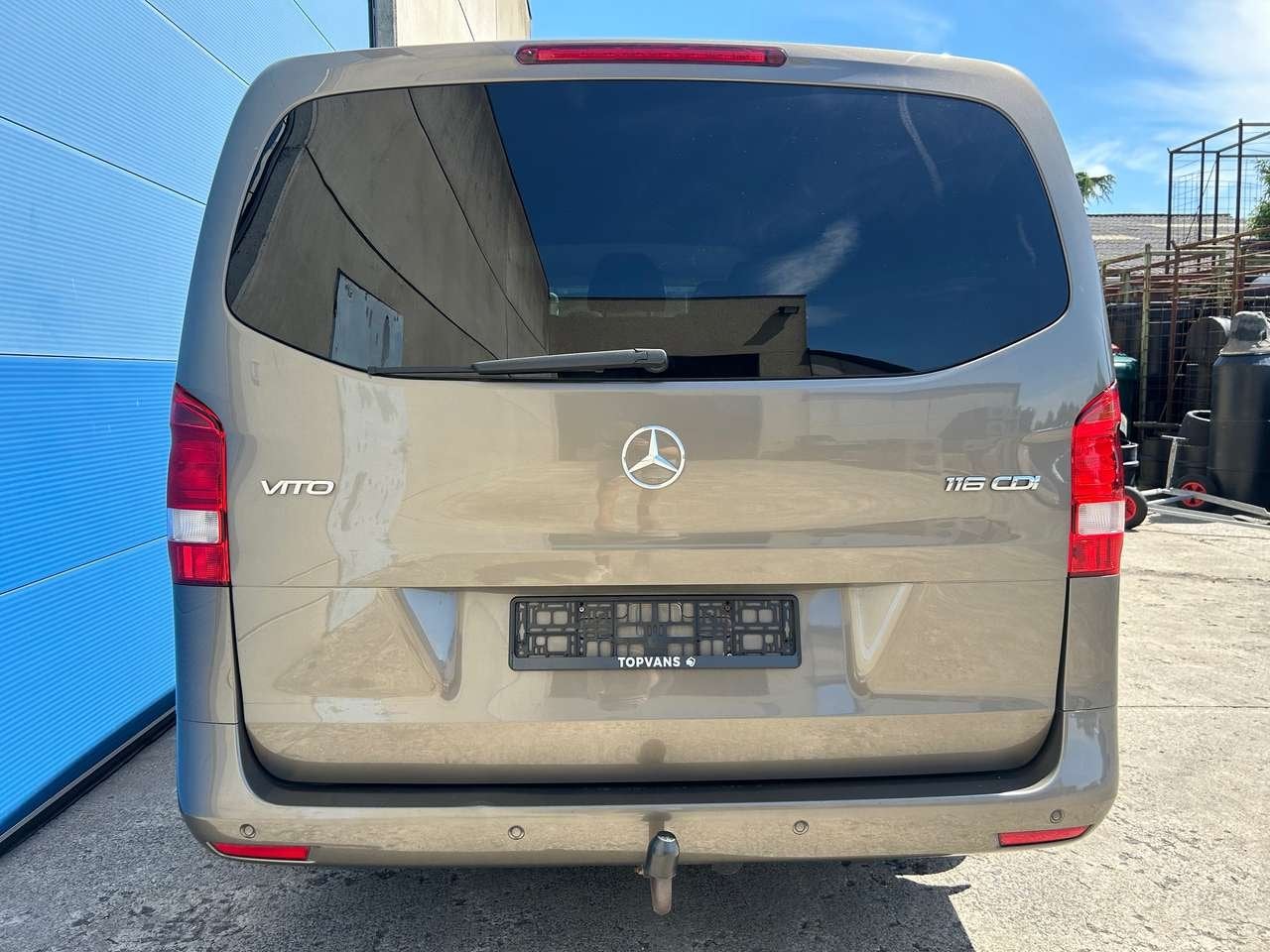 Mercedes-Benz Vito 116 CDI Dubbele cabine Lichte vracht (€1, Auto's, Bestelwagens en Lichte vracht, 0 kg, Euro 5, Zwart, Bedrijf
