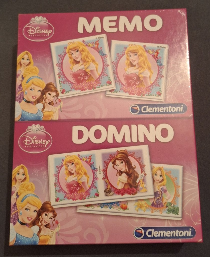 Mémo/Domino, 1 ou 2 joueurs, Enlèvement ou Envoi, Neuf, Clementoni