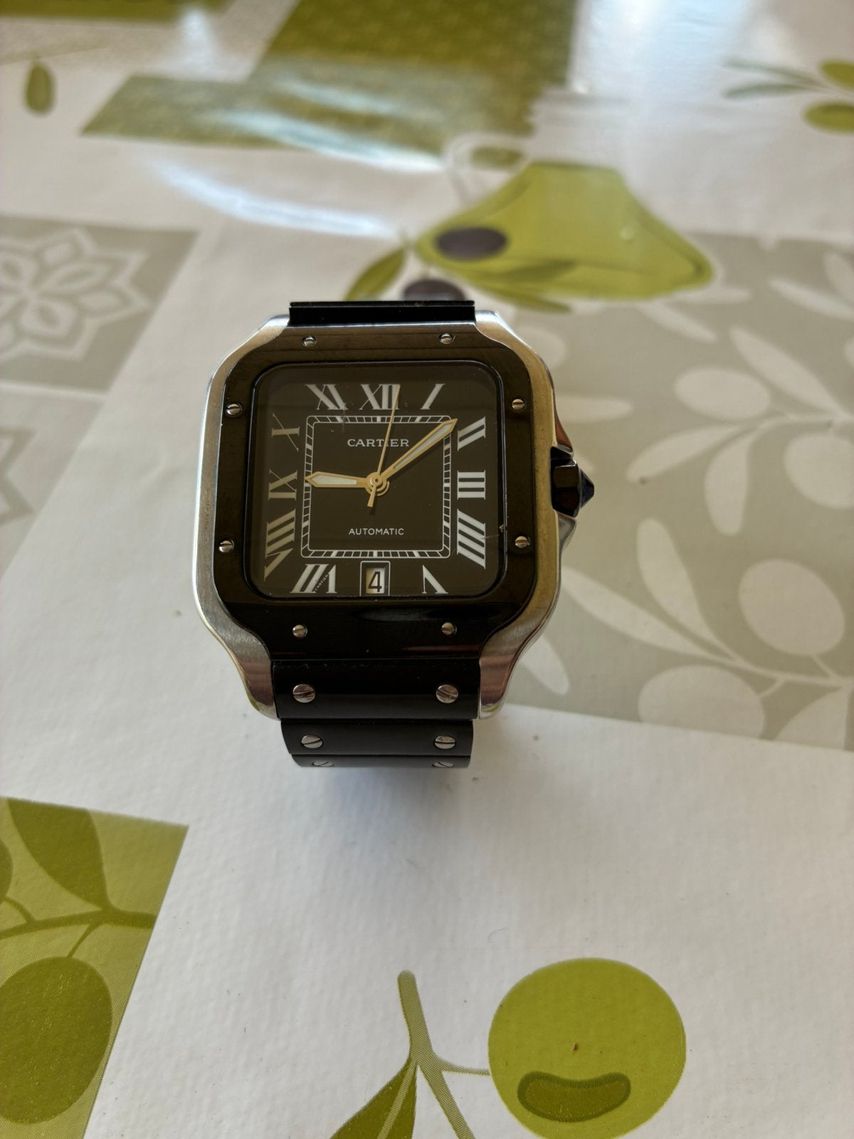 Montre homme Cartier, Bijoux, Sacs & Beauté, Enlèvement ou Envoi, Comme neuf