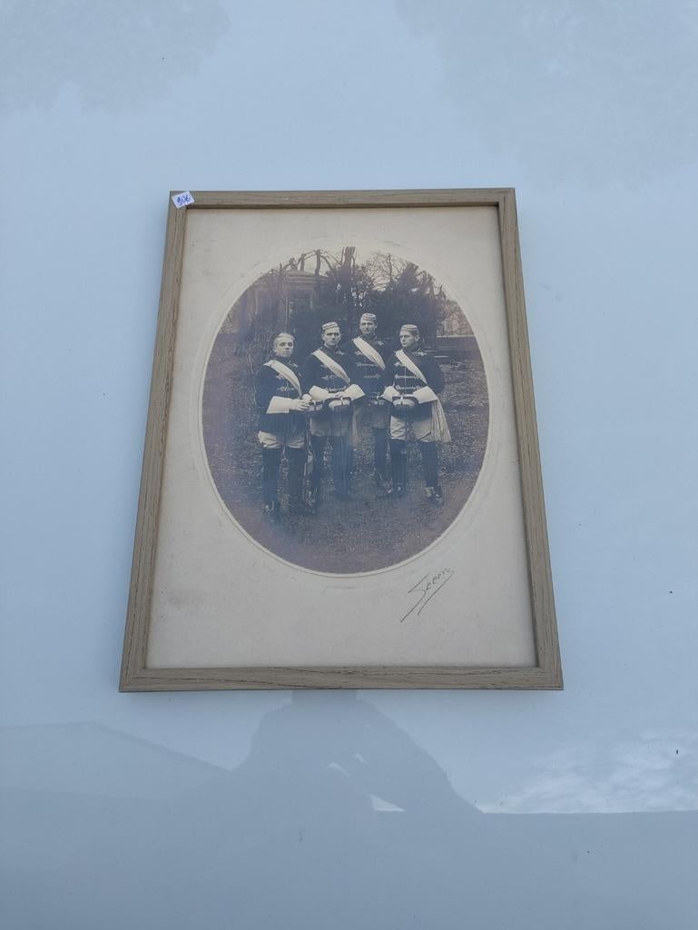 Duitse studenten militair uniform 1900, Ophalen of Verzenden