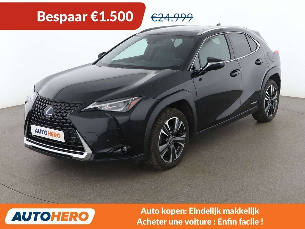 Lexus UX 250H UX 250h Executive Line (bj 2021, automaat), Auto's, Gebruikt, Adaptive Cruise Control, Zwart, 5 zetels