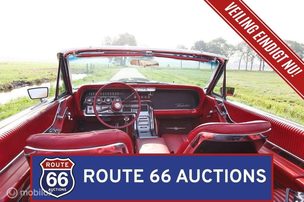 Ford Thunderbird | 1964 | Route 66 Auctions, Autos, Achat, Entreprise, Boîte manuelle, Autre carrosserie