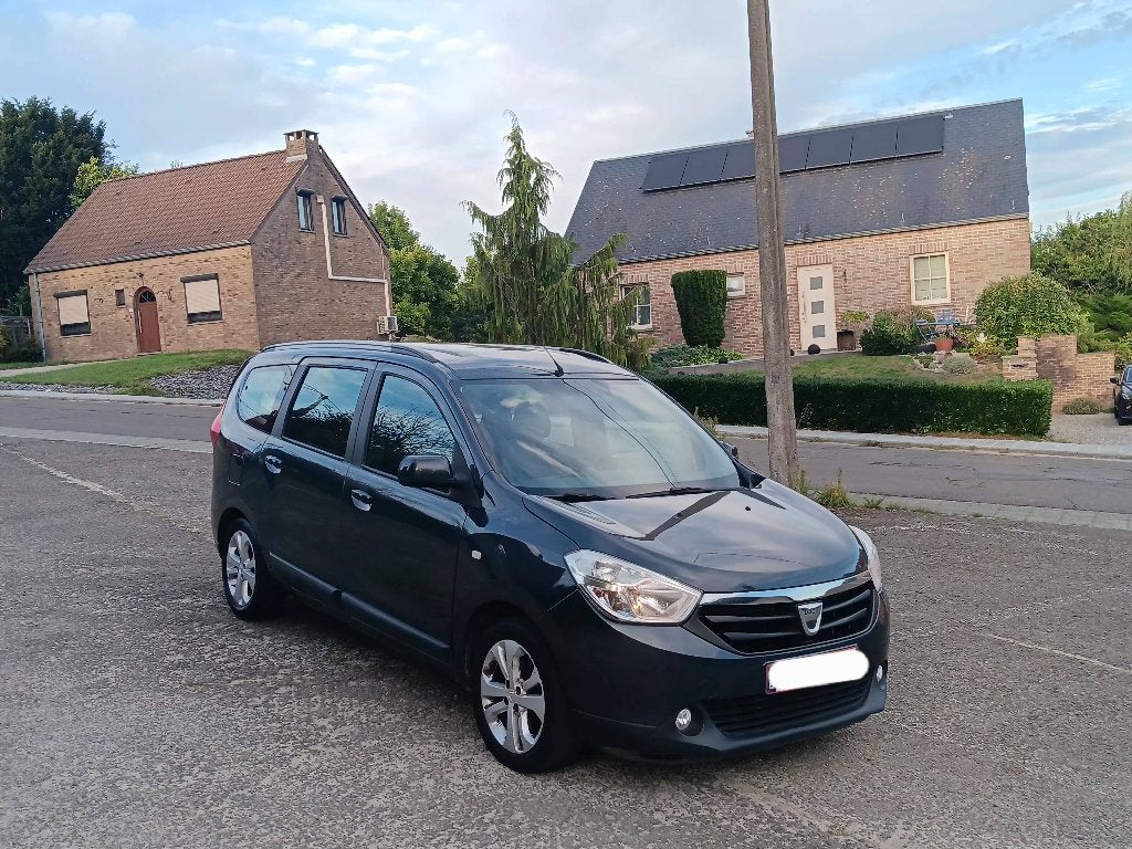 Dacia Lodgy 1.5 dCi 110 Ch 2016 Euro 6b Clim GPS 7 Place, Autos, Cuir, Argent ou Gris, Achat, Euro 6