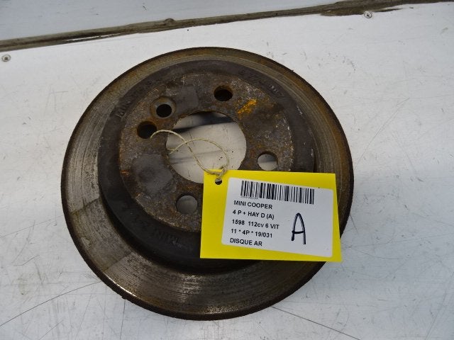 FREIN DISQUE ARRIÈRE Mini Mini (R56) (01-2006/11-2013), Mevr. I. Hauben, Rue de l'Espoir 34 34
4030  GRIVEGNÉE, BE, Info@Collignon.be