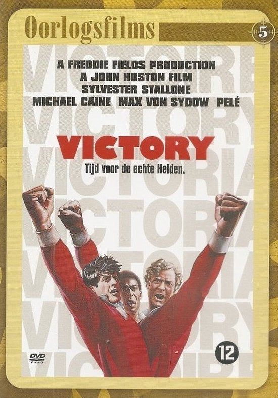 Victory met Sylvester Stallone, Paul Van Himst,Max von Sydow, À partir de 6 ans, Anglais, Action et Aventure, Enlèvement ou Envoi
