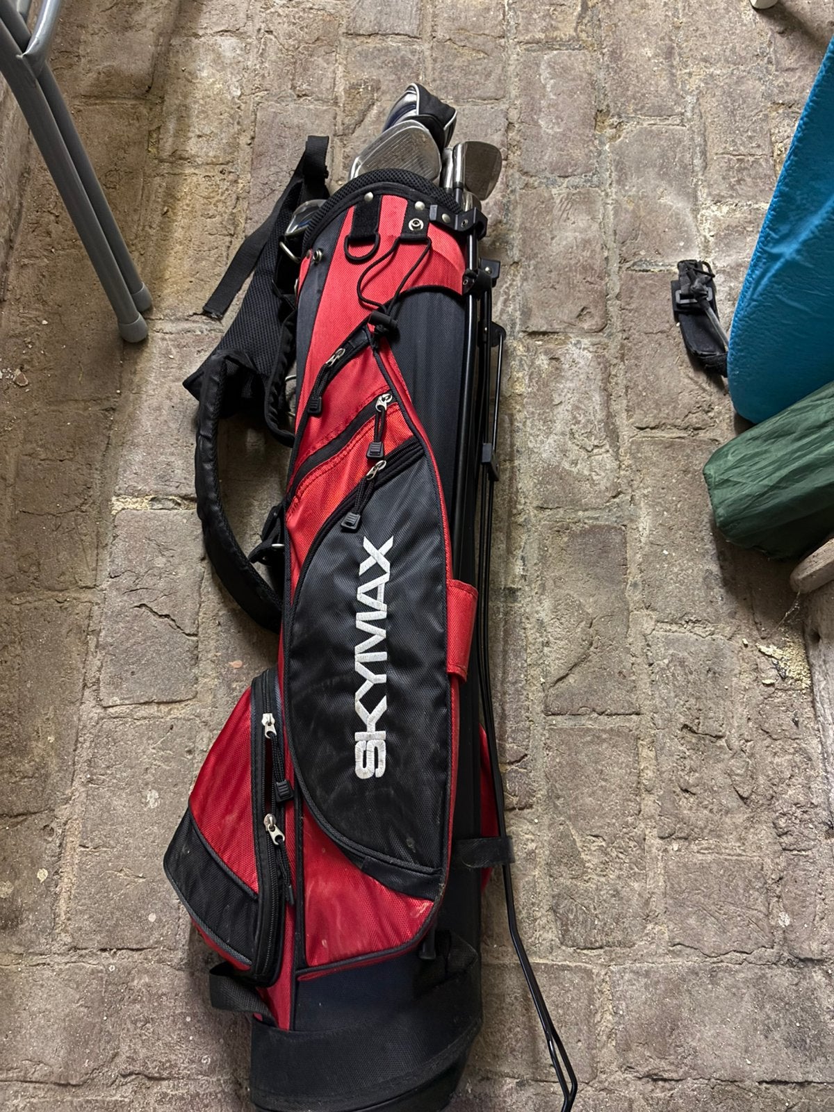 Sac et clubs Skymax, Sports & Fitness, Enlèvement, Comme neuf, Sac, Autres marques