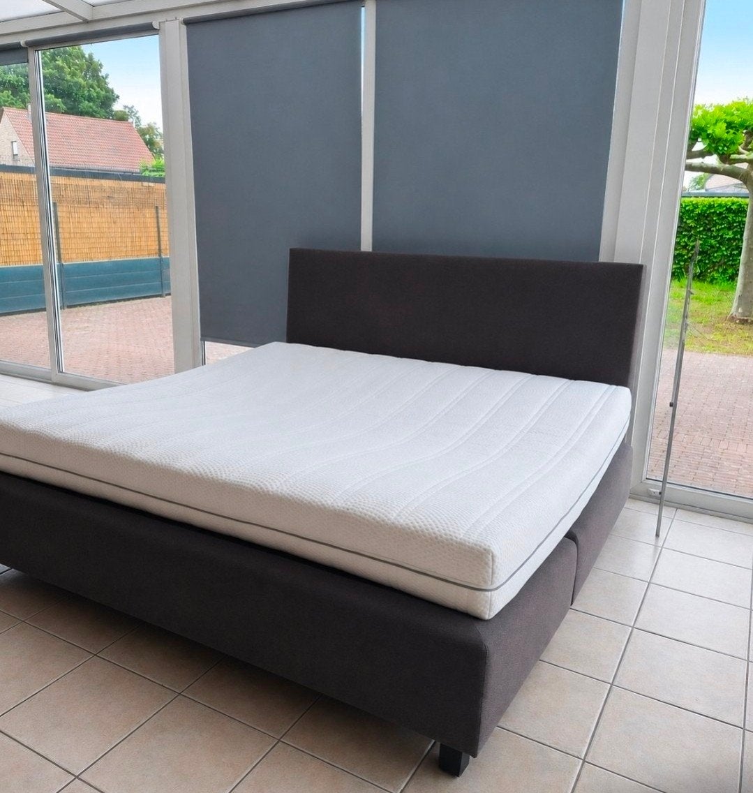 boxspring 180cmx200cm, Ophalen, Tweepersoons, Zo goed als nieuw, 180 cm
