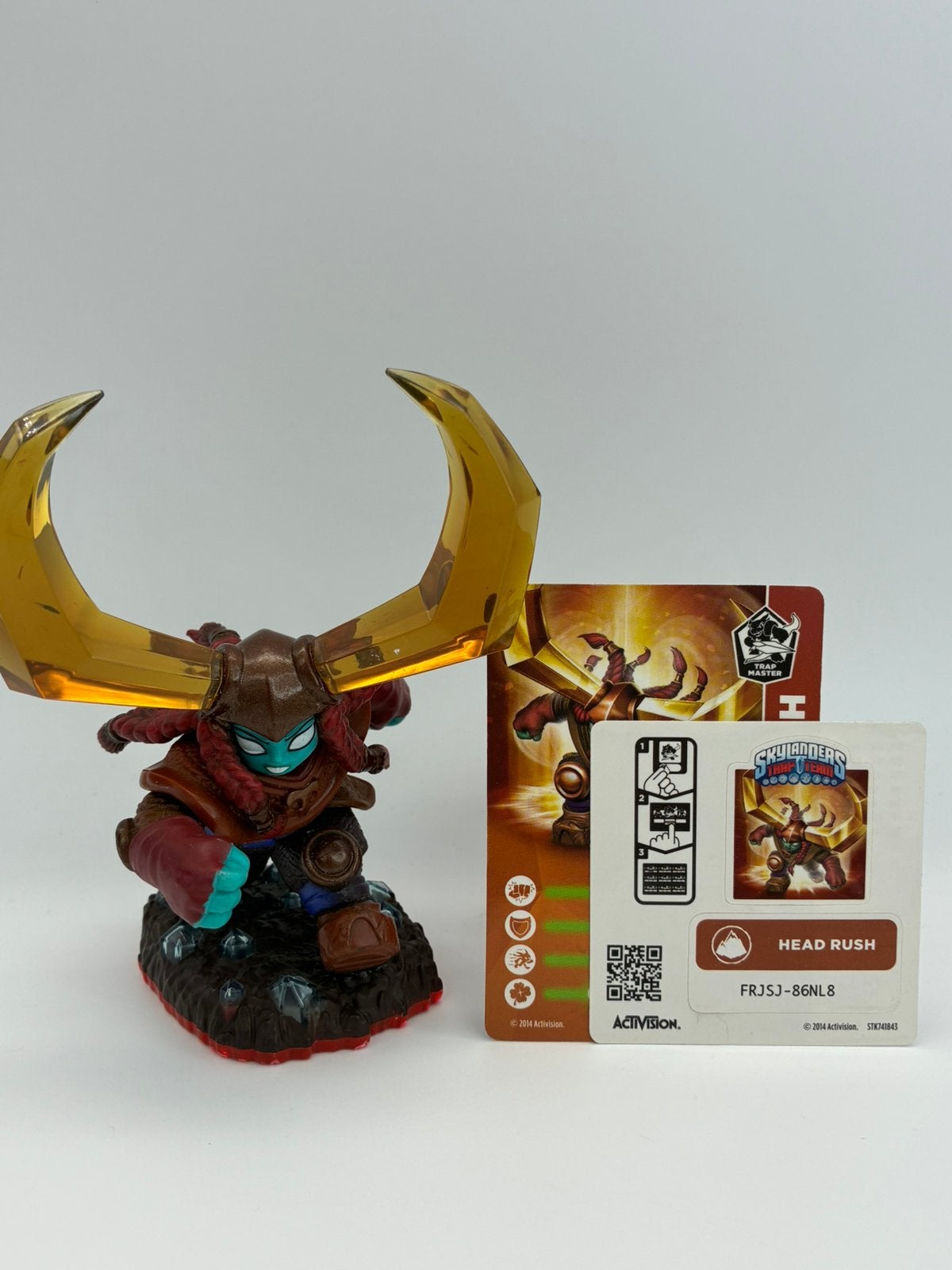 Skylanders Trap Team Head Rush met sticker en kaartje, Games en Spelcomputers, Verzenden, Zo goed als nieuw