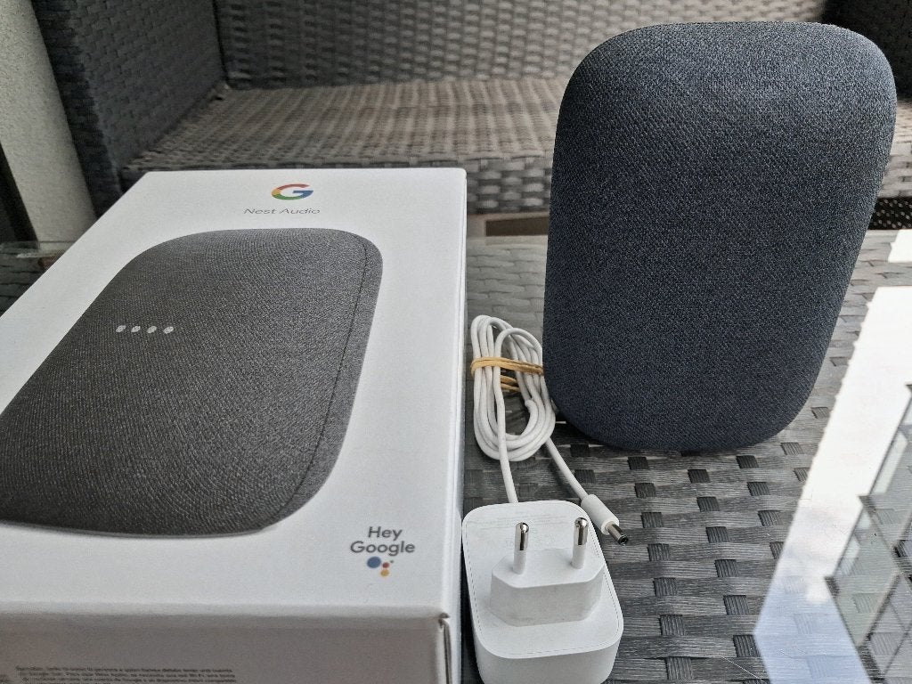 Google Nest Audio in prima staat, Google, Moins de 60 watts, Enlèvement ou Envoi, Utilisé