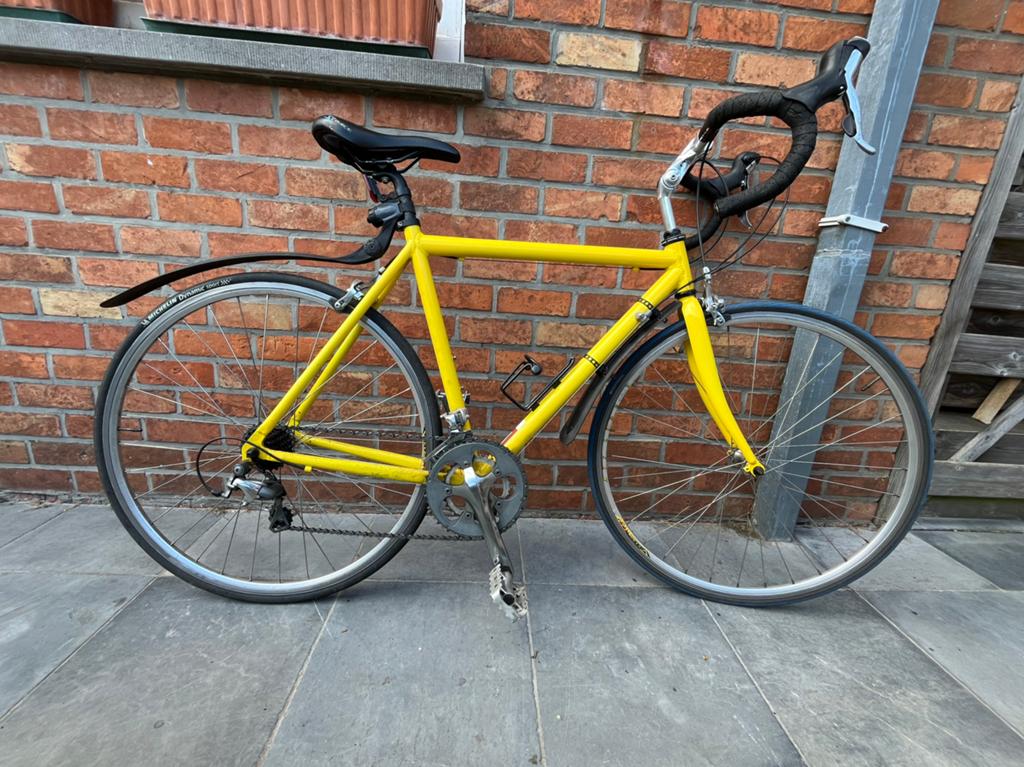 Koerfiets, 28 inch, Gebruikt, Staal, 15 tot 20 versnellingen