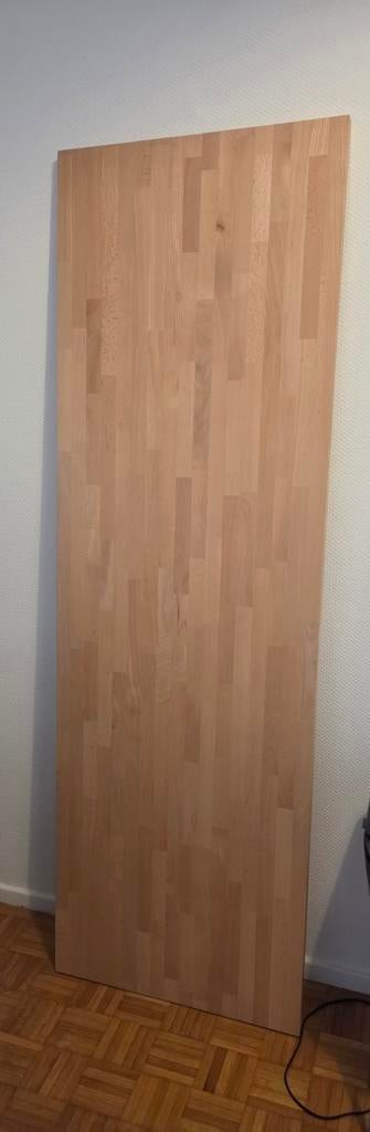 Gloednieuwe beuken plaat 2000x640x26 mm, Doe-het-zelf en Bouw, Platen en Panelen, Ophalen, Nieuw, Hout, 20 tot 50 mm