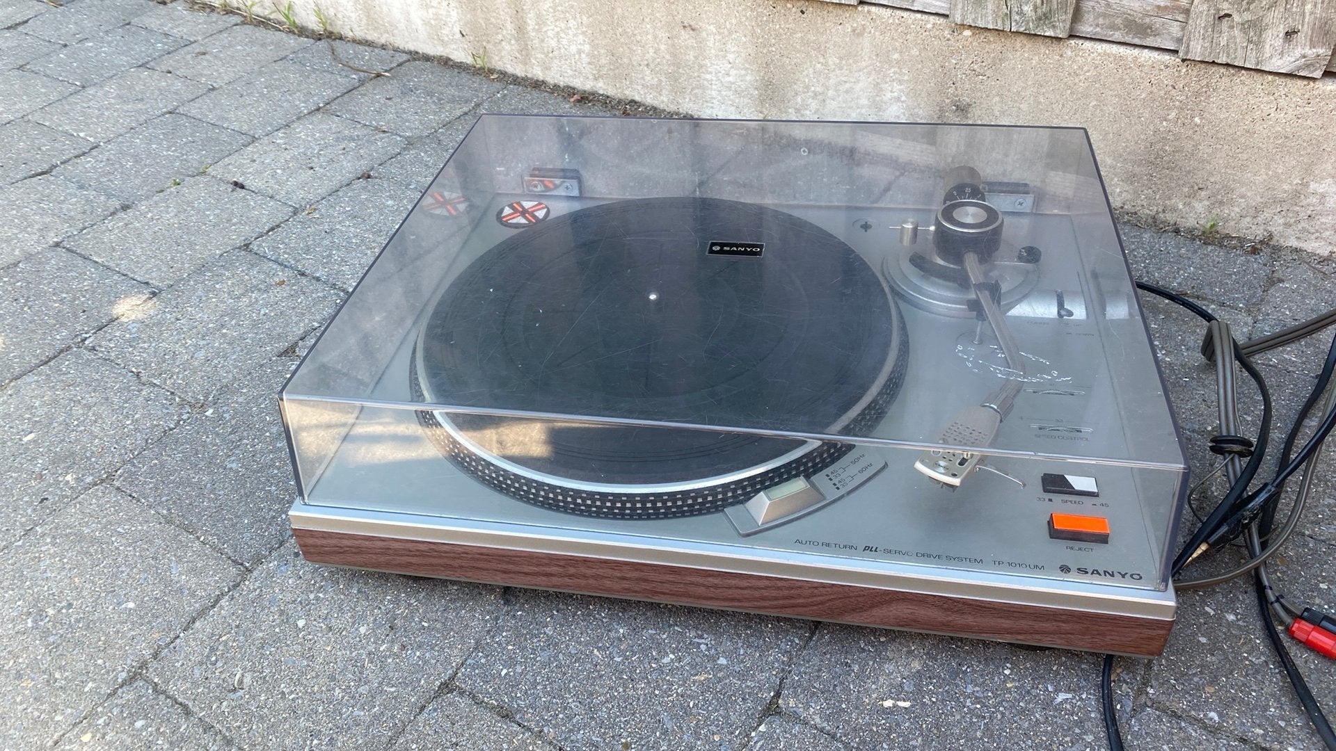 Tourne-disque Sanyo TP 1010 UM., Autres marques, Tourne-disque, Enlèvement, Utilisé