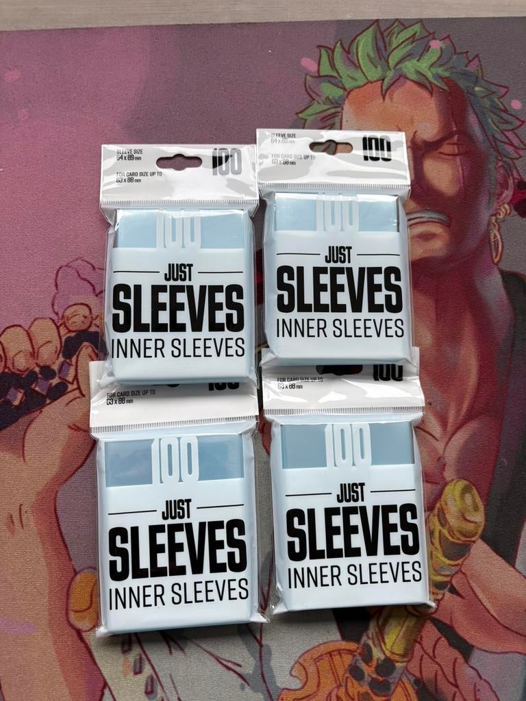Inner Sleeves (Just Sleeves) 100 stuks 64 x 89 mm, Enlèvement ou Envoi, Comme neuf