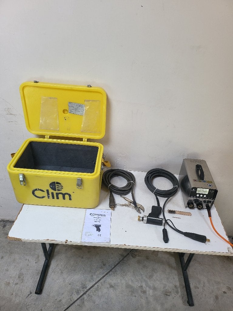 CDW-72 Climatech lasapparaat met koffer, Doe-het-zelf en Bouw, Isolatie en Afdichting, Gebruikt, 12 cm of meer, Steenwol, Ophalen of Verzenden