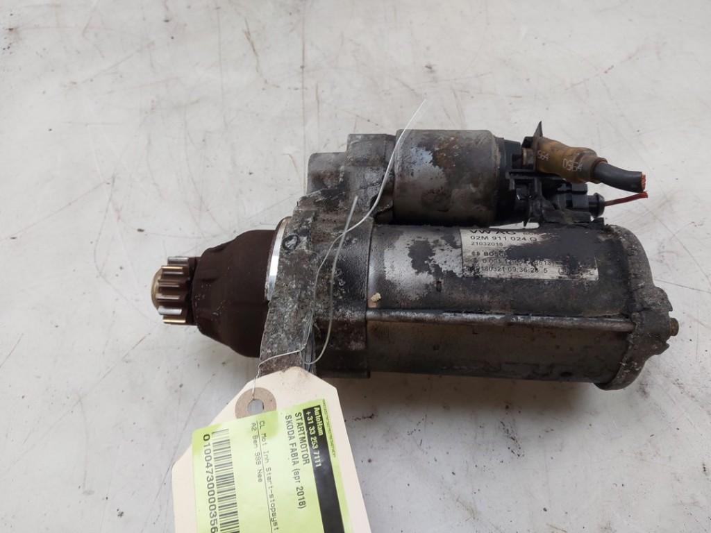 STARTMOTOR Skoda Fabia III Combi (NJ5) (01-2014/12-2022), Robert Bosch AG, Gebruikt, Skoda, Robert-Bosch-Allee 1
74232  Abstatt, DE