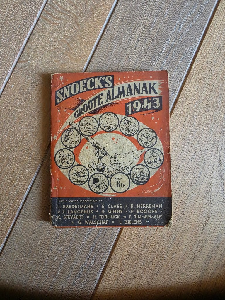 Zeldzame vintage Snoecks 1943, Ophalen of Verzenden