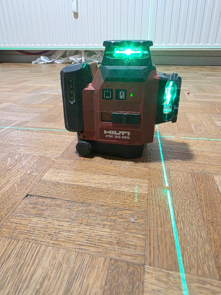 Laser Hilti PM 30-MG vert, Doe-het-zelf en Bouw, Meetapparatuur, Ophalen, Gebruikt
