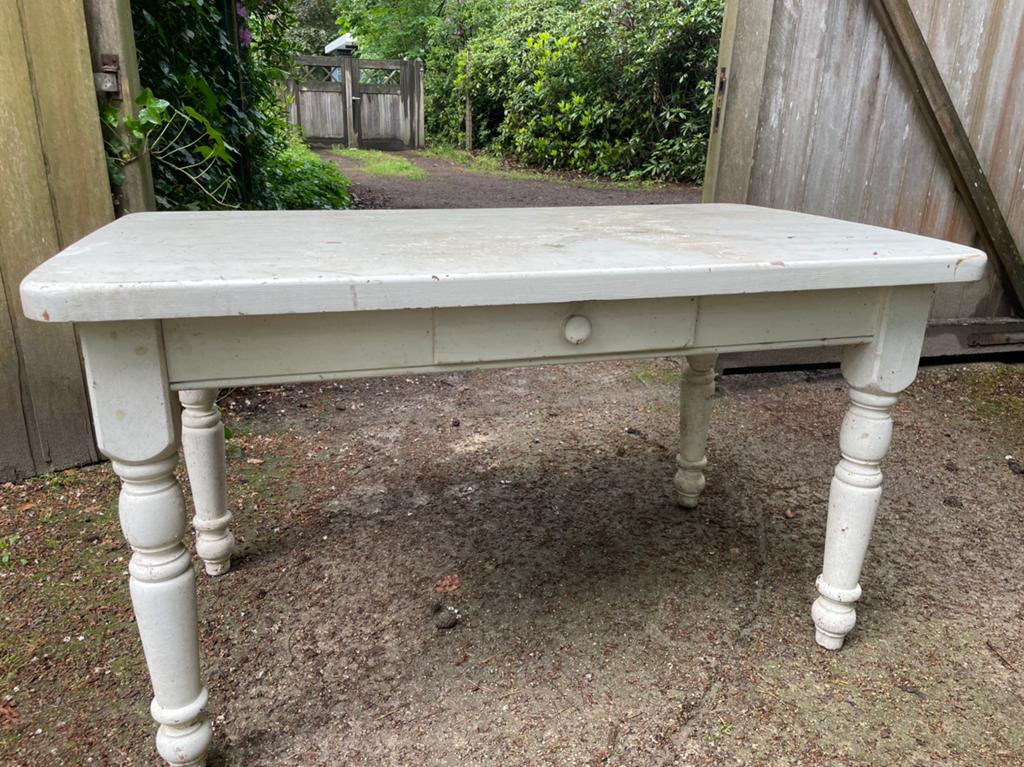 Keukentafel, Huis en Inrichting, Ophalen, Gebruikt, 100 tot 150 cm, 50 tot 100 cm