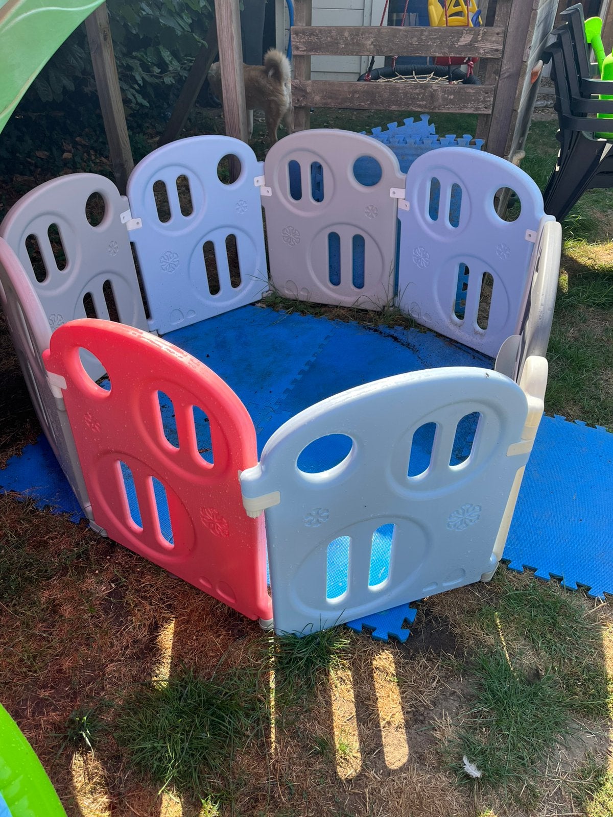Babypark - binnen / buiten, Kinderen en Baby's, Babyparken, Ophalen, Gebruikt