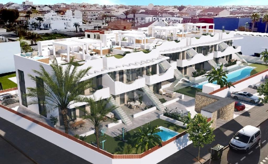 Zuidgerichte luxe appartementen centrum Pilar De La Horadada, Immo, Étranger, Espagne, Appartement, Village