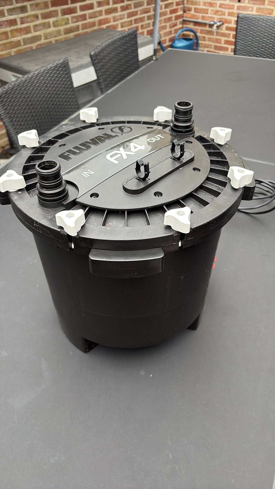 Fluval FX4 krachtige externe aquarium filter, Dieren en Toebehoren, Ophalen, Gebruikt, Fluval, Inclusief toebehoren
