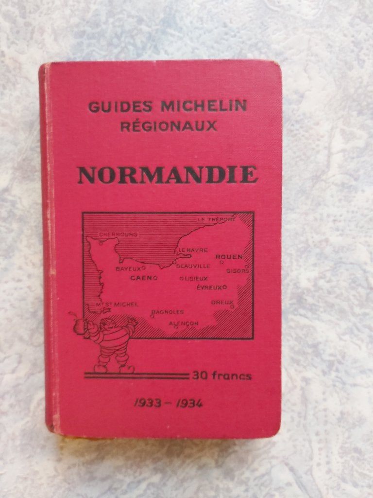 Frankrijk France Michelin Normandie Leger Armée Division Mer, Verzenden, Gelezen, Reisgids of -boek, Michelin