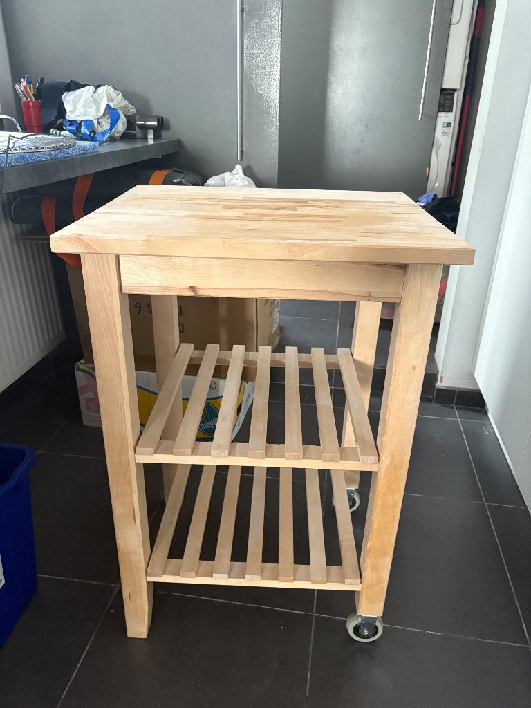 Ikea BEKVAM rolkar, Ophalen, Gebruikt, Minder dan 70 cm