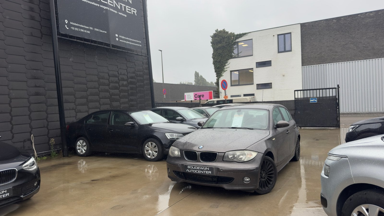 Bmw 1 Serie 120i Benzine Automaat 139.xxxkm Topstaat Gekeurd, Autos, Cuir, Entreprise, Garantie prolongée, Carnet d'entretien