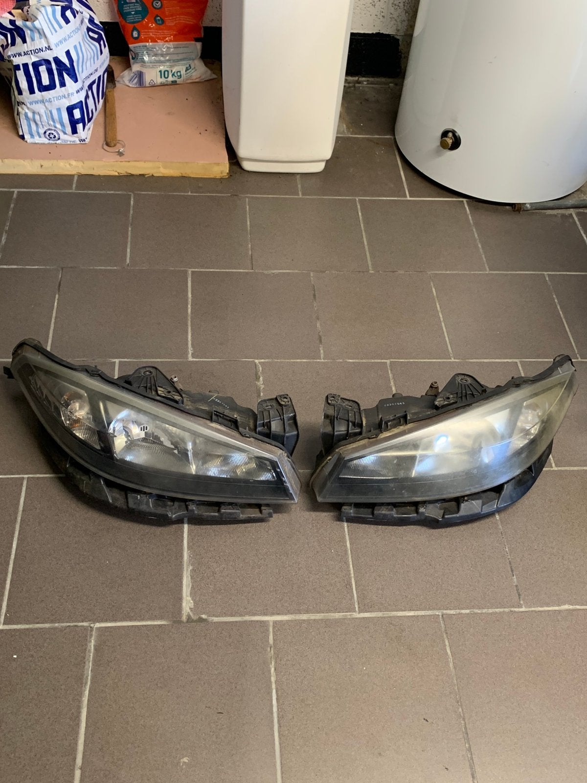Phares avant Renault Laguna 2005 – Gauche et Droit, Enlèvement, Utilisé, Renault