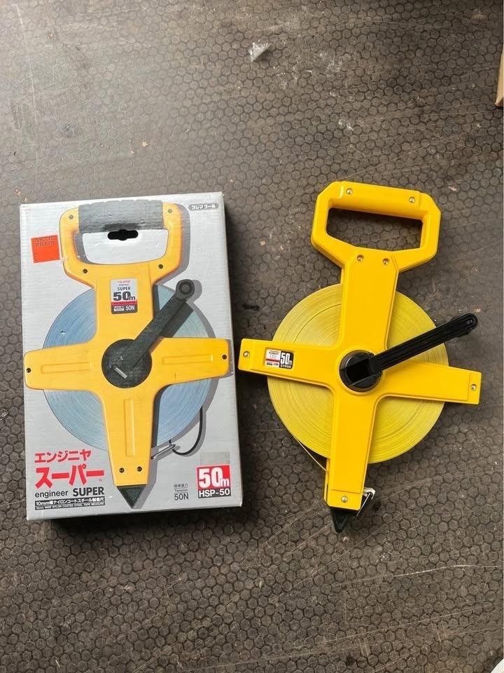 Tajima landmeter 50m nieuw, Enlèvement, Neuf, Mètre ruban, Autres marques