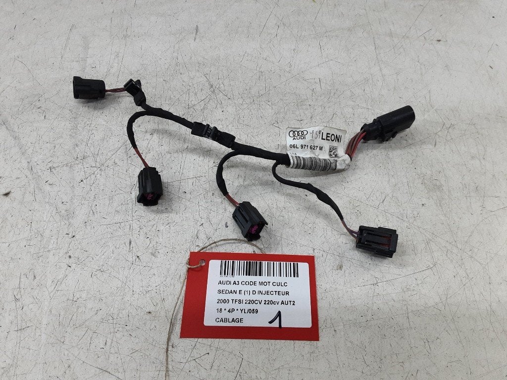 FAISCEAU DE CÂBLAGE DIVERS Audi A3 Limousine (8VS / 8VM), Mevr. I. Hauben, Audi, Utilisé, Rue de l'Espoir 34 34
4030  GRIVEGNÉE, BE