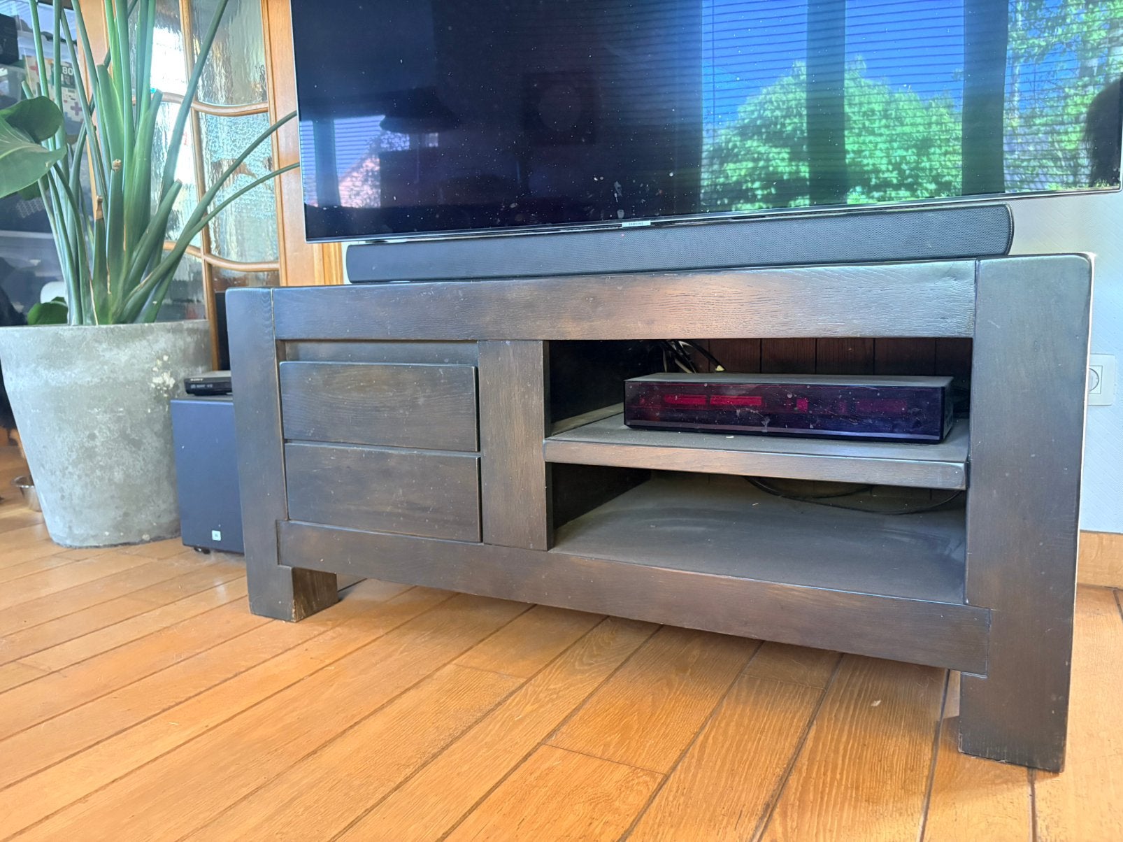 Tv meubel, Maison & Meubles, Armoires | Mobilier de télévision, Enlèvement, Comme neuf