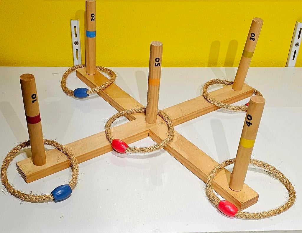 JEUX EN BOIS DE LANCER D'ANNEAUX NOUVEAU, Enfants & Bébés, Jouets | Extérieur | Aires de jeux, Enlèvement ou Envoi, Neuf, Autres types