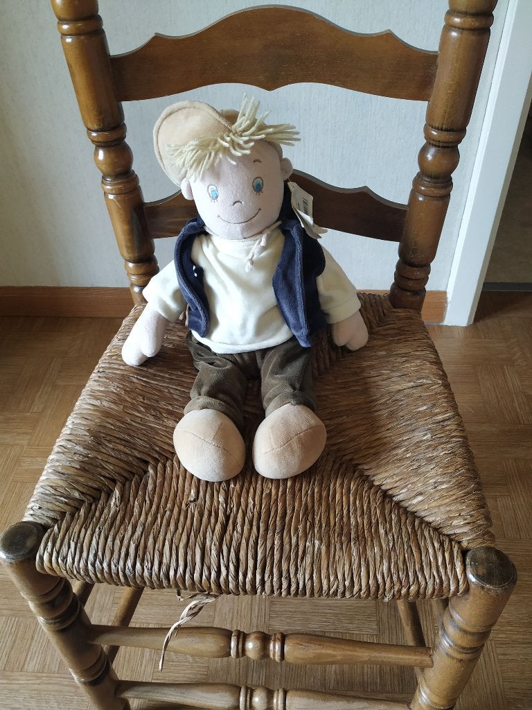 mooie nieuwe knuffel pop de kleinste is 48/50cm, Ophalen of Verzenden, Nieuw