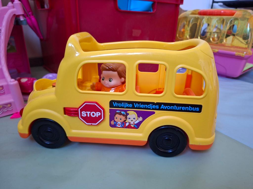 Vtech bus met mannetje, Kinderen en Baby's, Ophalen