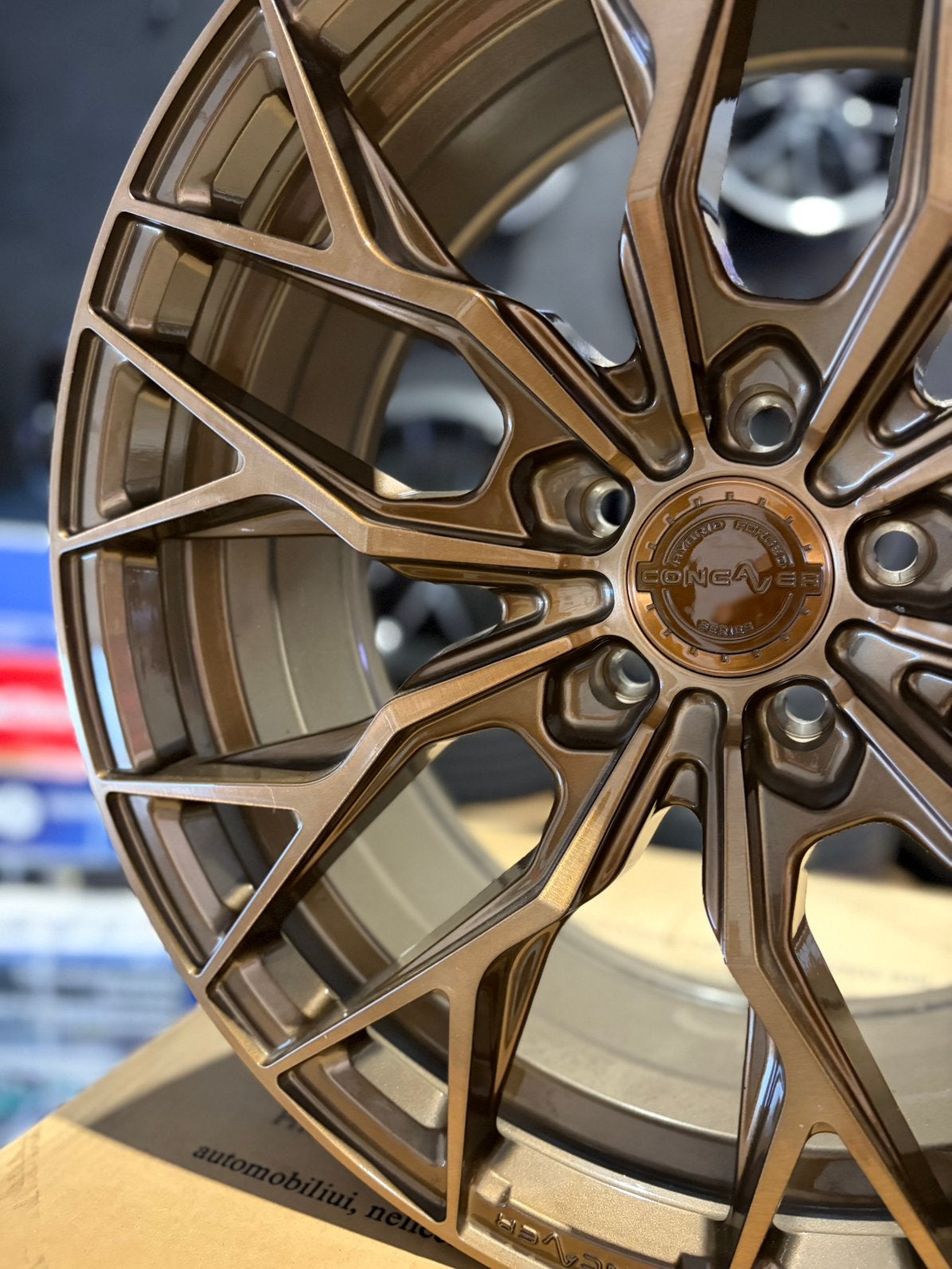 19” Concaver cvr1 brushed bronze, Enlèvement