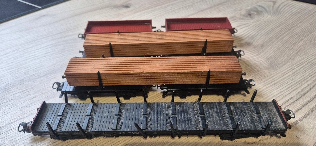 Lot d'anciens wagons Marklin H0 à remettre en état, Enlèvement, Utilisé