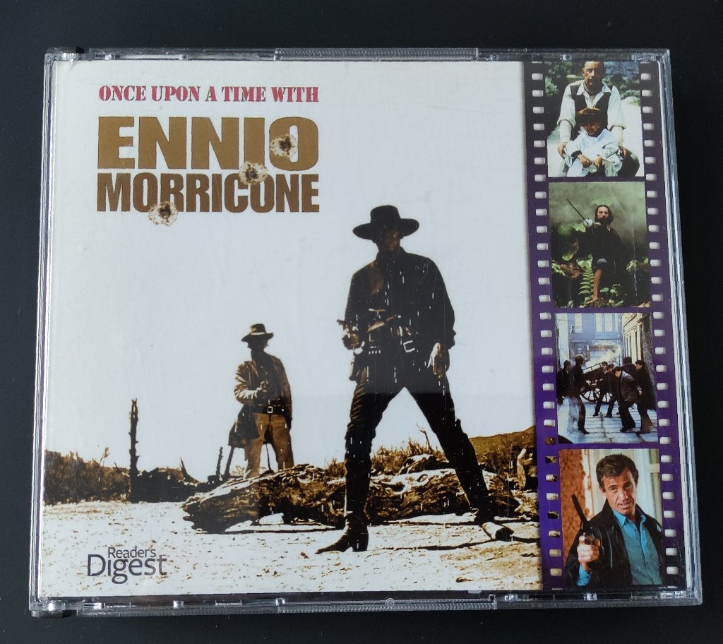 Once Upon A Time With Ennio Morricone 5-CD BOX - Nieuwstaat!, CD & DVD, Enlèvement ou Envoi, Film et Théâtre, Comprend un livret