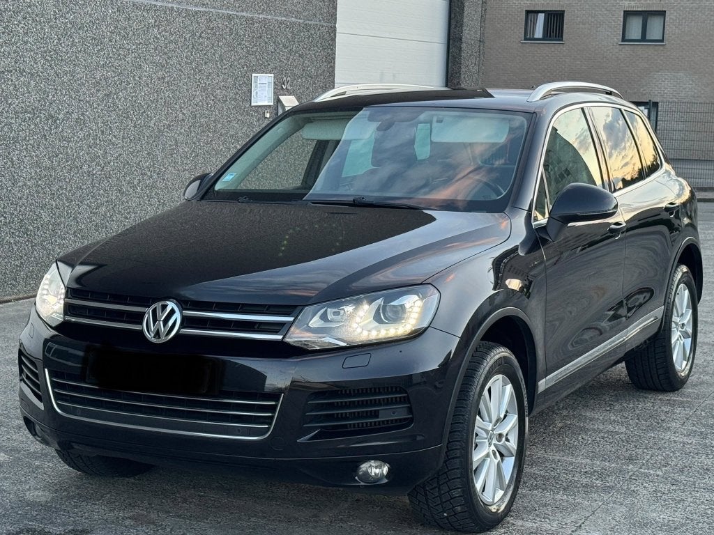 Vw TOUAREG 3.0CR TDİ V6 UTILITAIRE 5PLACES 2011MODEL EURO5, Automaat, Euro 5, Zwart, Volkswagen
