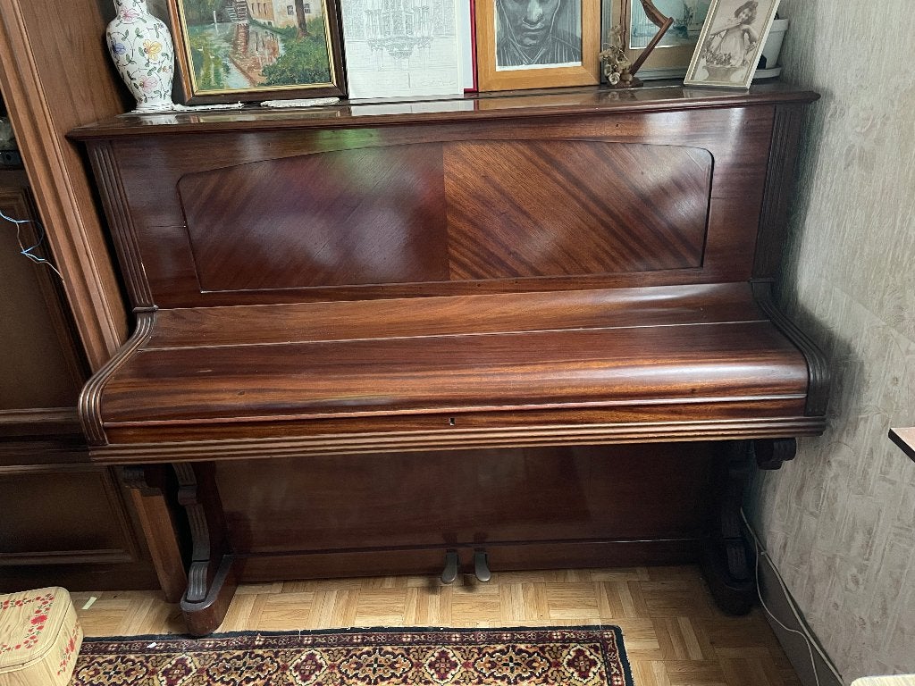 Buffet piano, bruin, R. Couvrier, Paris, Musique & Instruments, Pianos, Enlèvement, Utilisé, Brun, Piano