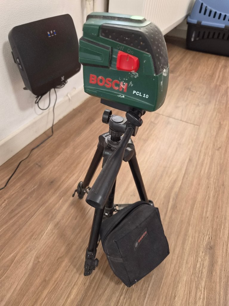 Laser op voet BOSCH, Ophalen, Gebruikt