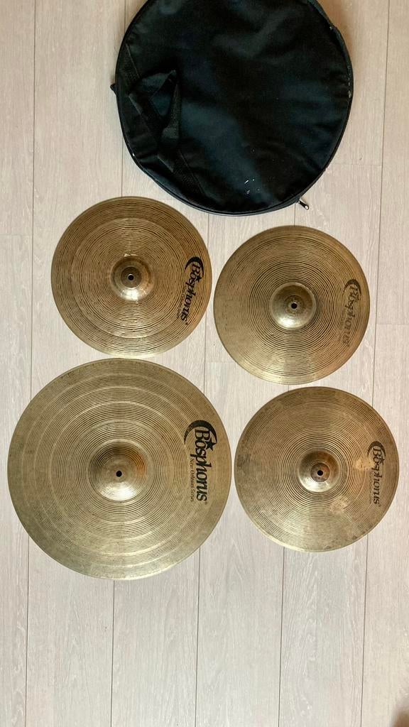 Bosphorus New Orleans Cymbals - ride, crash, hi-hats, Muziek en Instrumenten, Ophalen, Gebruikt
