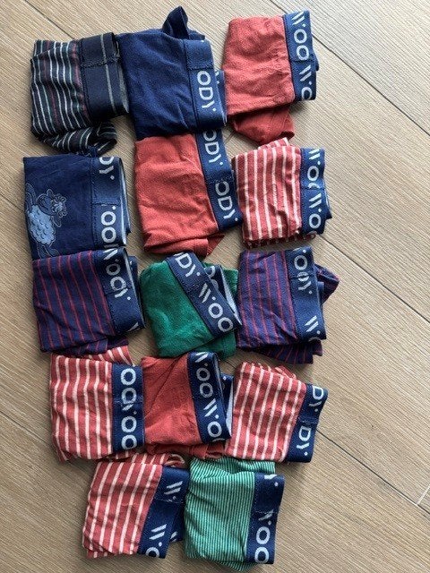 boxershorts Woody (14 stuks, mt 10 jaar), Kinderen en Baby's, Nacht- of Onderkleding, Gebruikt, Ophalen of Verzenden, Jongen
