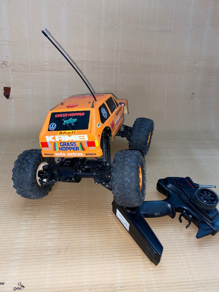 Radiocommandée RC x-crawler 1/10 VW golf 1 !, Gebruikt, Auto offroad, Schaal 1:10, Ophalen